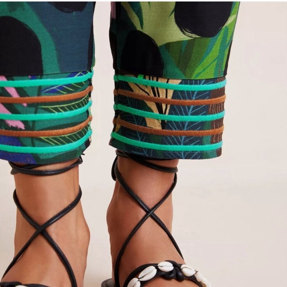 Anthropologie Farm Rio Tropique Pants Size S - Picture 3 of 10